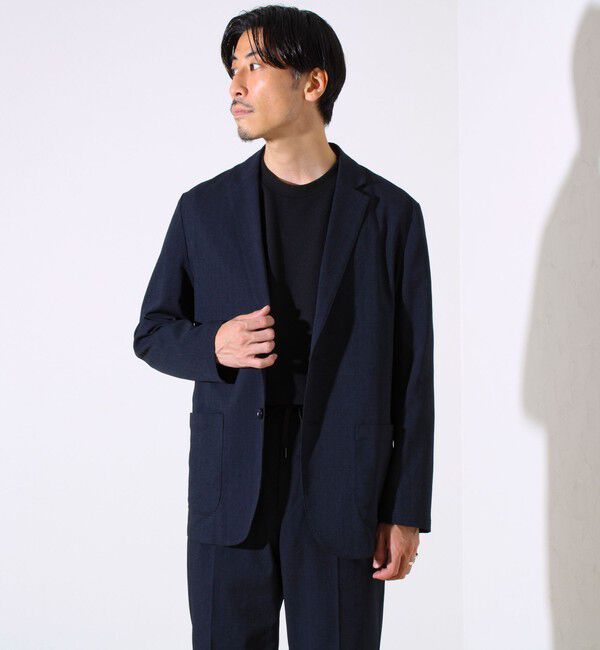 GLOSTER「【ビジカジ/セットアップ対応】GLOSTER イージーケアジャケット」|テーラードジャケット|