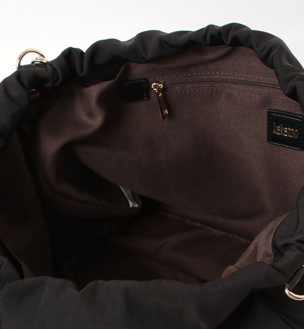 fredy emue「ジャガードショルダードロスト巾着バッグ」|ショルダー・メッセンジャー|