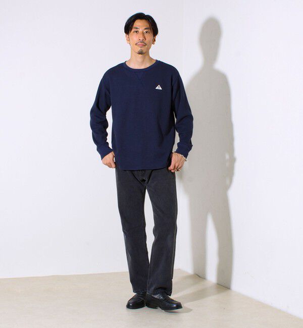 GLOSTER「【レイヤードに最適】【GEVACO】ワッフル素材ロングスリーブTシャツ」|Tシャツ・カットソー|