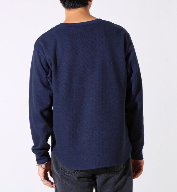 GLOSTER「【レイヤードに最適】【GEVACO】ワッフル素材ロングスリーブTシャツ」|Tシャツ・カットソー|