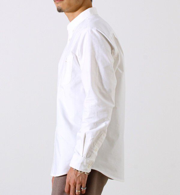 GLOSTER「【定番&times;遊び心】フレブル刺繍BDシャツ 無地/クレイジーパターン」|シャツ・ブラウス|