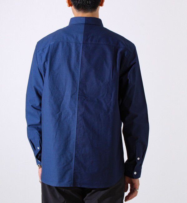 GLOSTER「【定番&times;遊び心】フレブル刺繍BDシャツ 無地/クレイジーパターン」|シャツ・ブラウス|