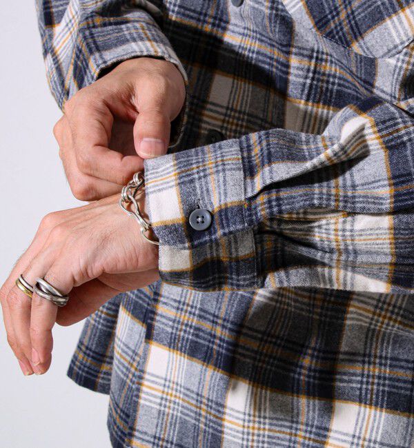 GLOSTER「【PENDLETON】Open Collar Shirt オープンカラーシャツ」|シャツ・ブラウス|