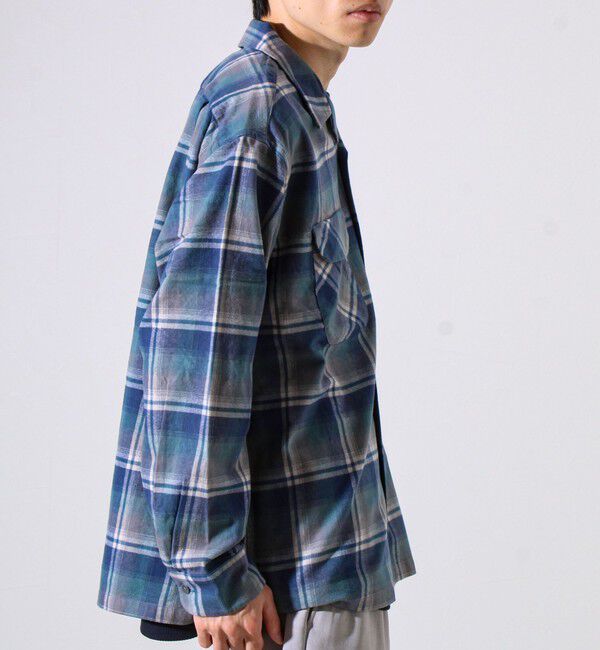 GLOSTER「【PENDLETON】Open Collar Shirt オープンカラーシャツ」|シャツ・ブラウス|