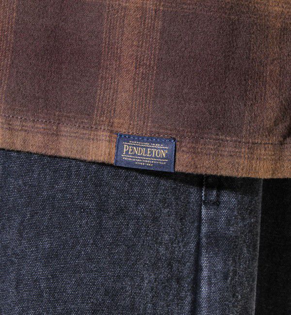 GLOSTER「【PENDLETON】Open Collar Shirt オープンカラーシャツ」|シャツ・ブラウス|