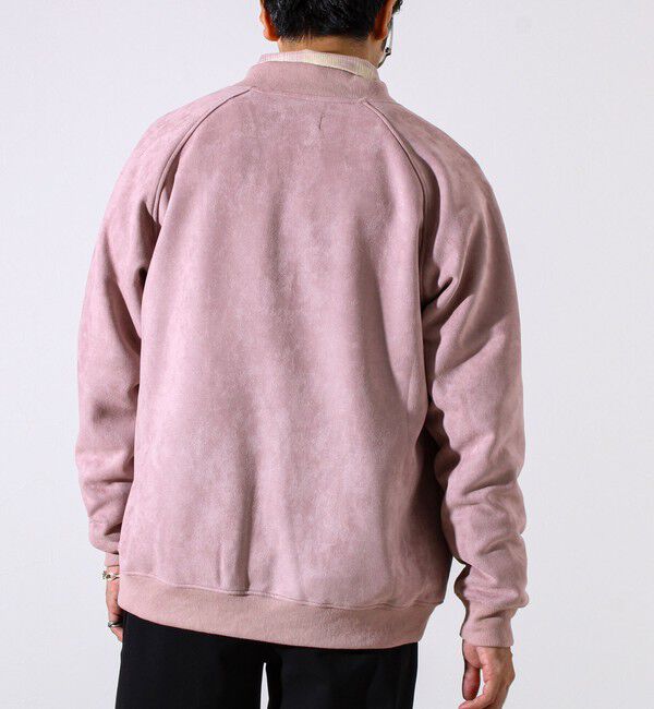 GLOSTER「【秋の新定番】フェイクスエードMA-1ジップブルゾン」|ブルゾン・スタジャン|