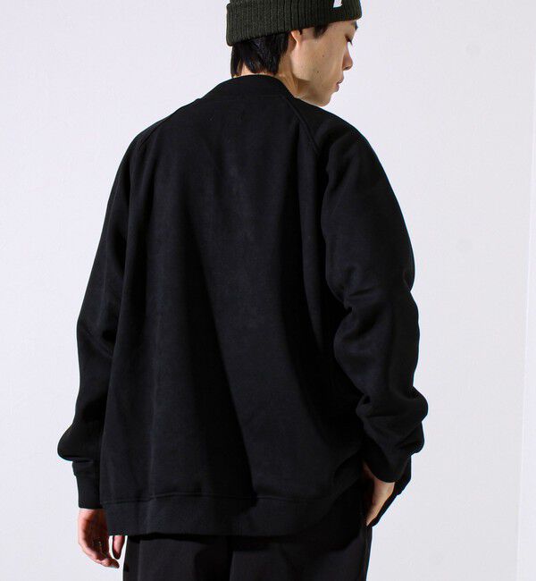 GLOSTER「【秋の新定番】フェイクスエードMA-1ジップブルゾン」|ブルゾン・スタジャン|