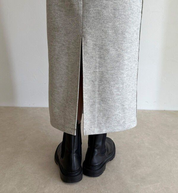 fredy emue「ソフトニットメルトンスカート」|スカート|