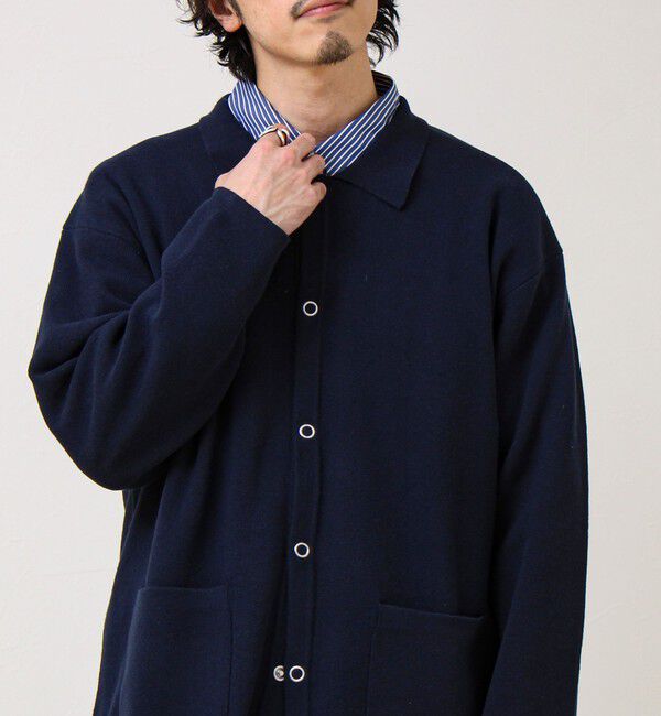 GLOSTER「【品よく羽織れる】COACH KNITカーデ」|カーディガン|