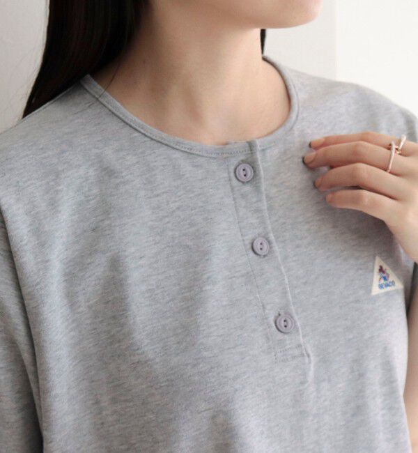 fredy emue「【GEVACO/ゲバコ】別注レディースヘンリーネックTシャツ」|Tシャツ・カットソー|