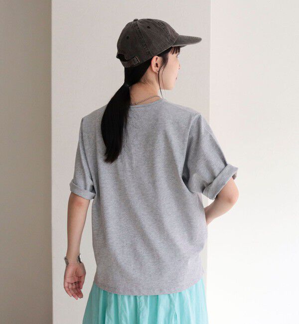 fredy emue「【GEVACO/ゲバコ】別注レディースヘンリーネックTシャツ」|Tシャツ・カットソー|