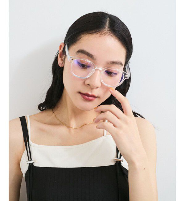 VIS「クリアフレームファッショングラス」|サングラス|その他