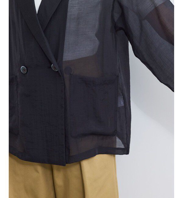 VIS「シアーリラックスジャケット」|テーラードジャケット|