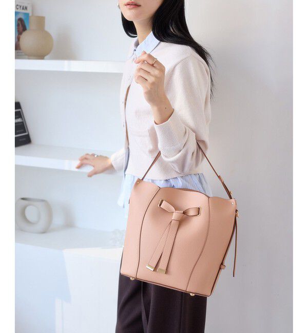 VIS「フラワーカットショルダーバッグ/2WAY」|ショルダー・メッセンジャー|