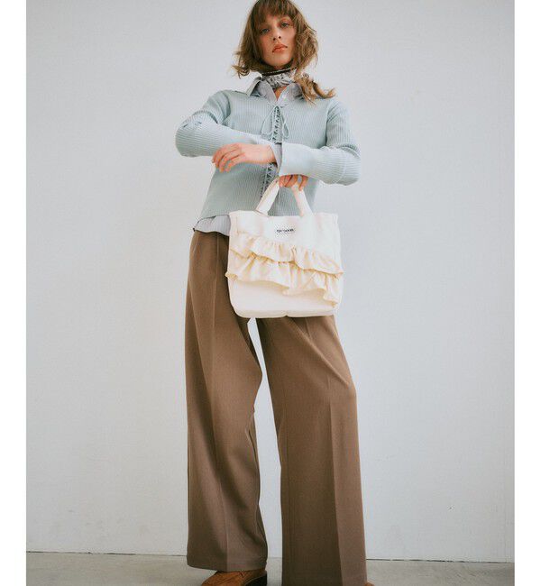 VIS「【OUTDOOR PRODUCTS】VIS別注2WAYフリルトートバッグ」|トートバッグ|