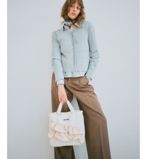 VIS「【OUTDOOR PRODUCTS】VIS別注2WAYフリルトートバッグ」|トートバッグ|