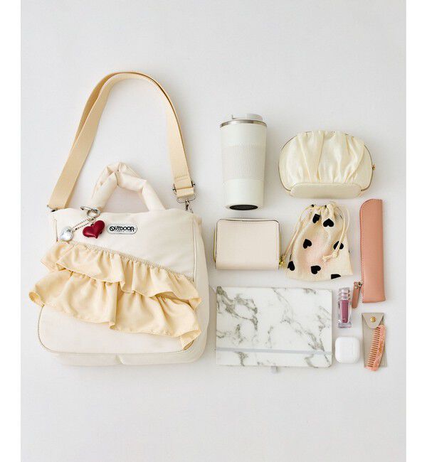 VIS「【OUTDOOR PRODUCTS】VIS別注2WAYフリルトートバッグ」|トートバッグ|