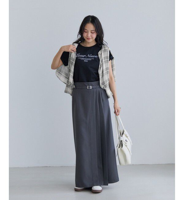 VIS「チェック＆シアーオーバーシャツ」|シャツ・ブラウス|