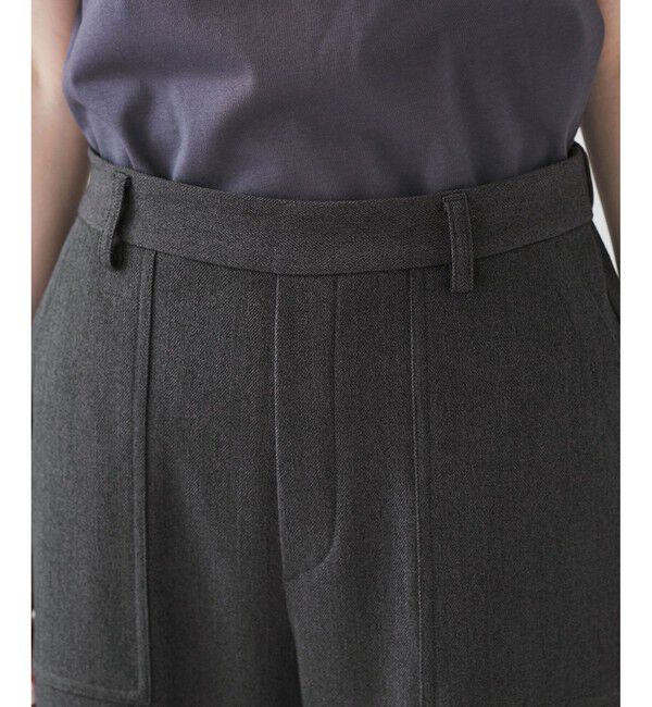 Rope&rsquo;Picnic「ベイカーワイドパンツ/通勤対応」|チノ|