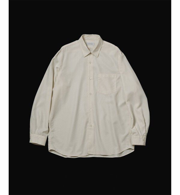 ADAM ET ROPE'「スエードタッチ レーヨン レギュラーカラーシャツ」|シャツ・ブラウス|キナリ(16)