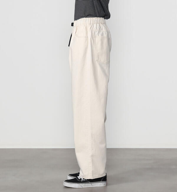 DANTON「DANTON | カラーデニム ベルトイージーパンツ MEN」|デニム|