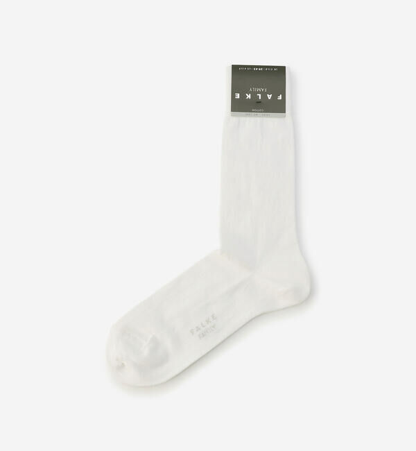 FALKE 「FALKE | 14657 FAMILY SOCKS MEN」|ソックス|WHITE