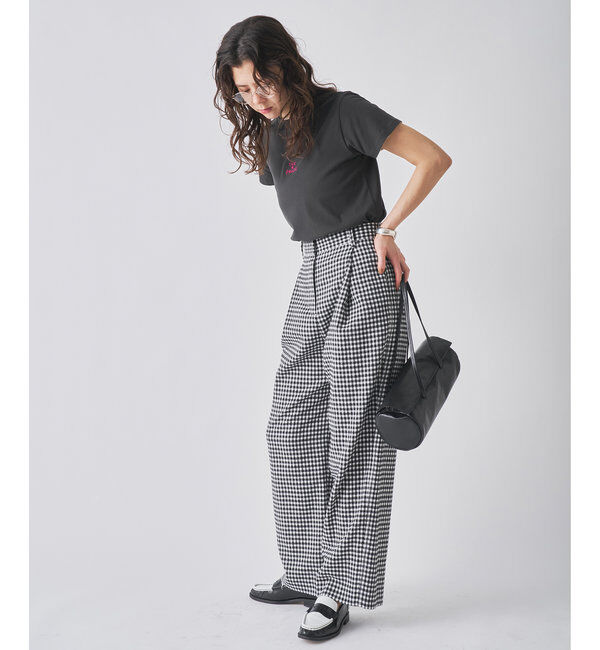 THE PAUSE「【THE PAUSE】THE PAUSE刺繍Tシャツ」|Tシャツ・カットソー|