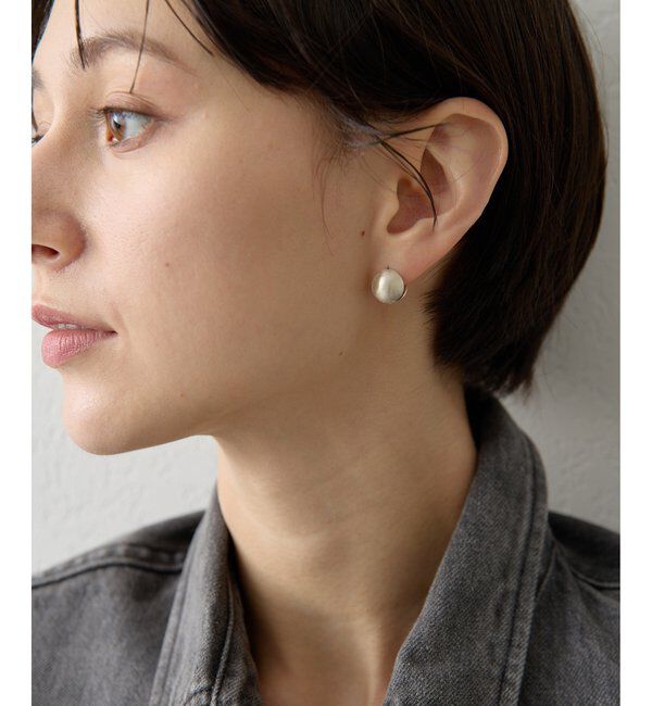 Hoaw.「【Hoaw.】Tiny Ball ピアス」|リング|