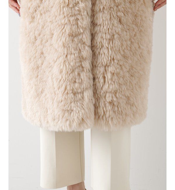  「【THE PAUSE】フェイクファーロングコート」|その他|