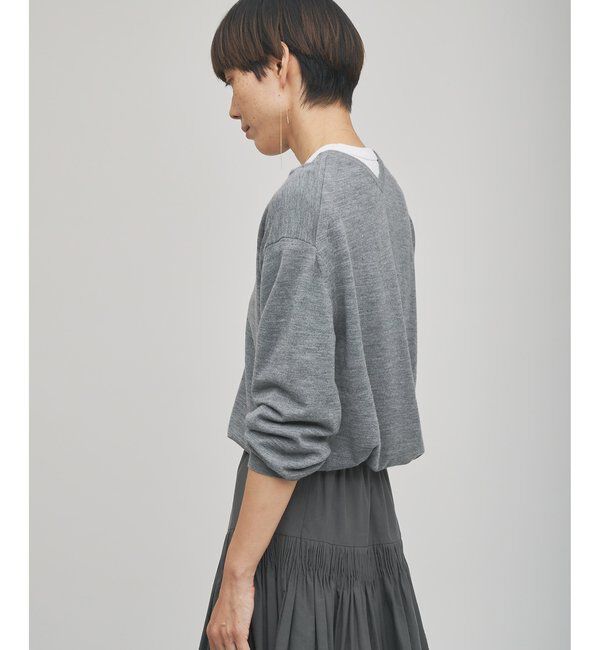 GEMINI「【GEMINI】ハイゲージVネックニットプルオーバー」|ニット・セーター|