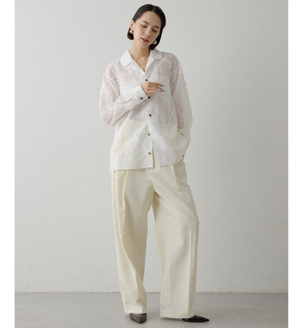  「3D刺繍シャツ」|シャツ・ブラウス|