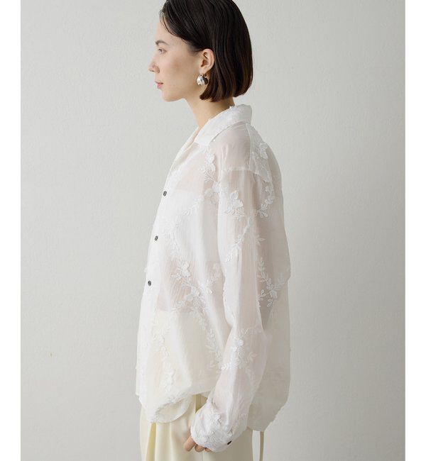  「3D刺繍シャツ」|シャツ・ブラウス|