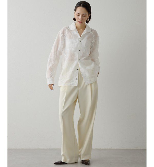  「3D刺繍シャツ」|シャツ・ブラウス|