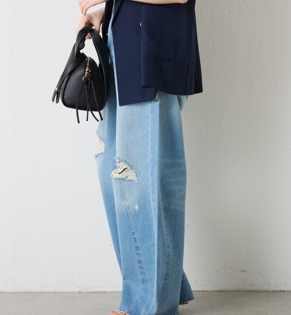  「【累計販売2.５万本】ブルージュデニム」|デニム|