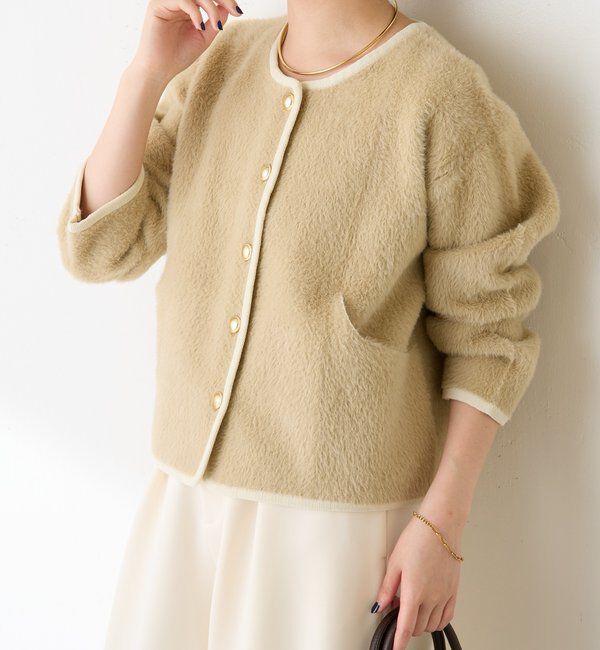  「ミニシャギーカーディガン」|ニット・セーター|