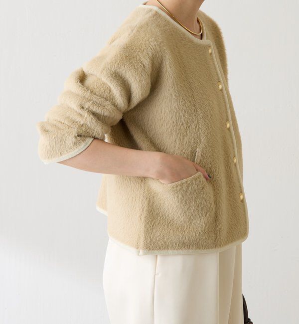  「ミニシャギーカーディガン」|ニット・セーター|