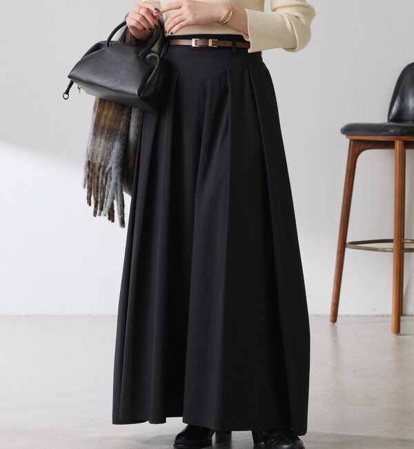 「ボリュームフレアスカート」|スカート|