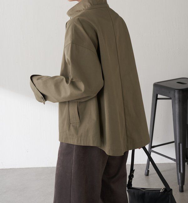  「スタンドカラーブルゾン」|ベスト・ジレ|