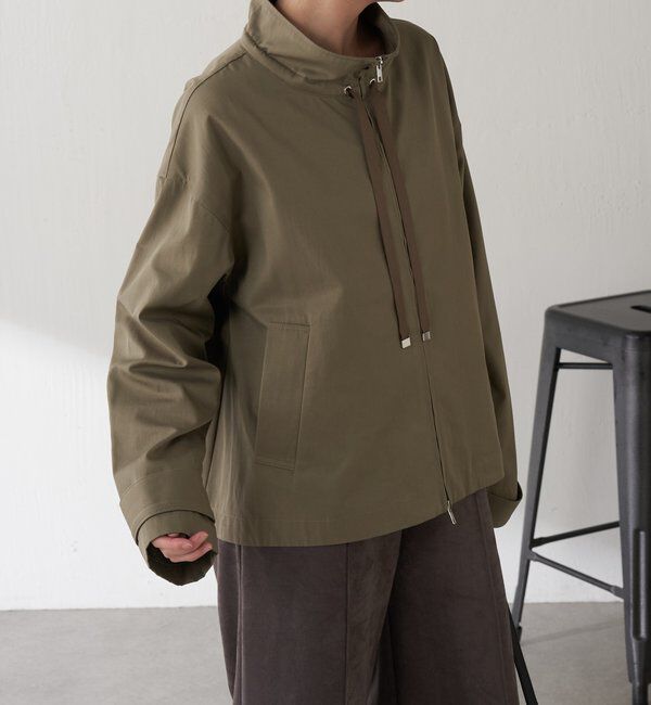  「スタンドカラーブルゾン」|ベスト・ジレ|