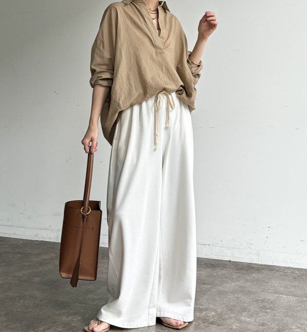  「ドロストスウェットパンツ」|チノ|