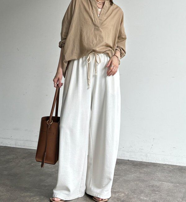  「ドロストスウェットパンツ」|チノ|