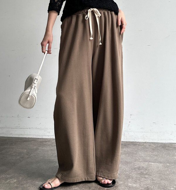  「ドロストスウェットパンツ」|チノ|
