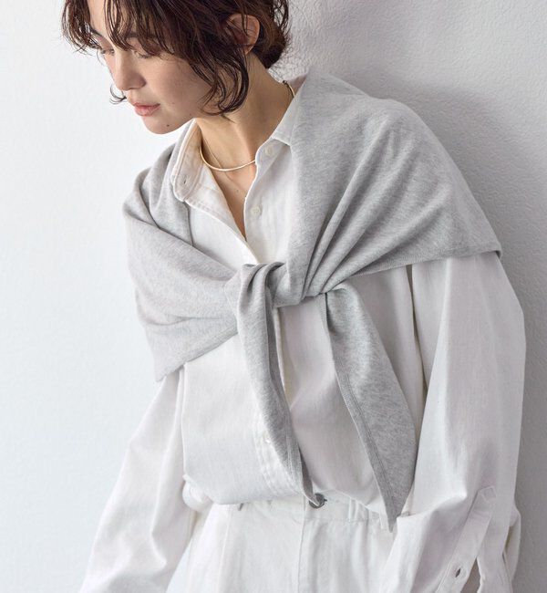  「【新色追加/リバイバル】【MONN.:.(モン)】サンカクストール」|ストール|