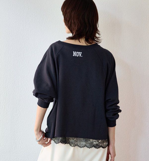  「【Yossshiiii企画】ワイドロゴカットオフスエット」|Tシャツ・カットソー|