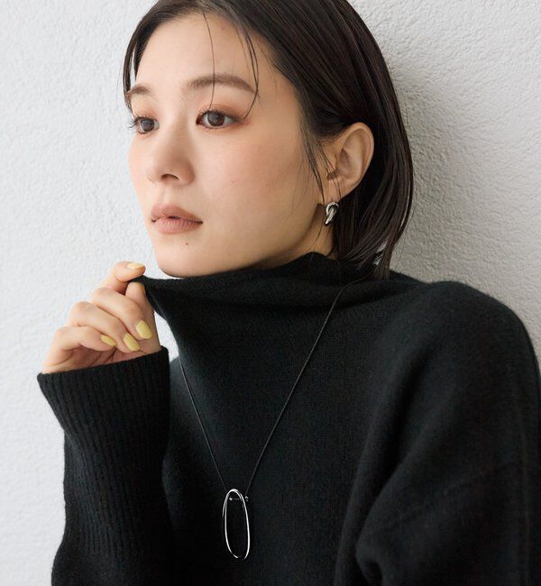  「【5色展開/万能トップス】ウール100NEWボトルネックニット」|ニット・セーター|