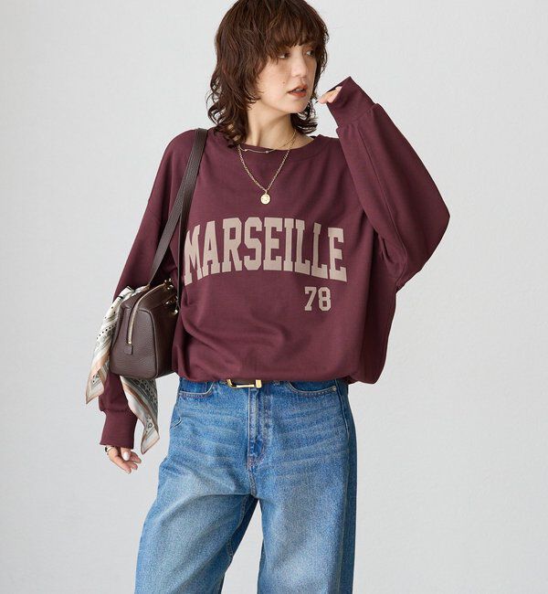  「【大人のロゴスウェット】MARSEILLE ロゴスエット」|Tシャツ・カットソー|