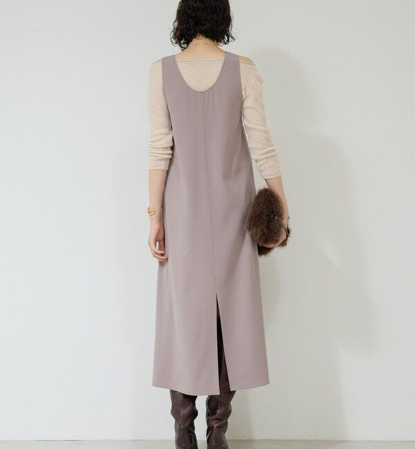  「ディープUネック2WAY ワンピース」|ワンピース|