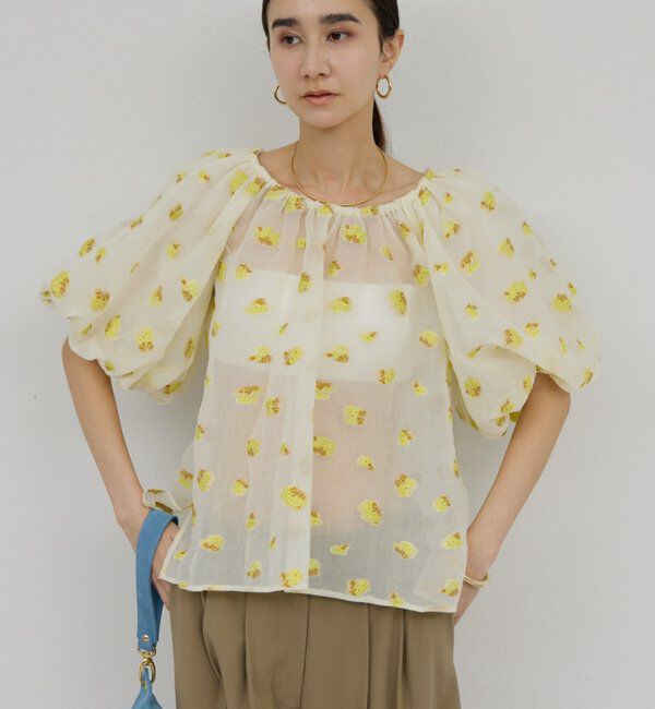  「【手洗い可】バルーンブラウス」|シャツ・ブラウス|