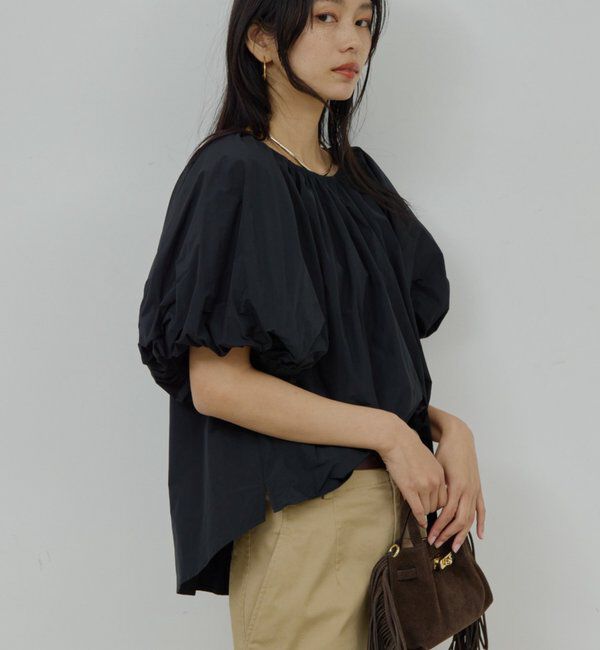  「【手洗い可】バルーンブラウス」|シャツ・ブラウス|