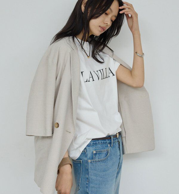  「ロゴTシャツ【La villa】」|Tシャツ・カットソー|